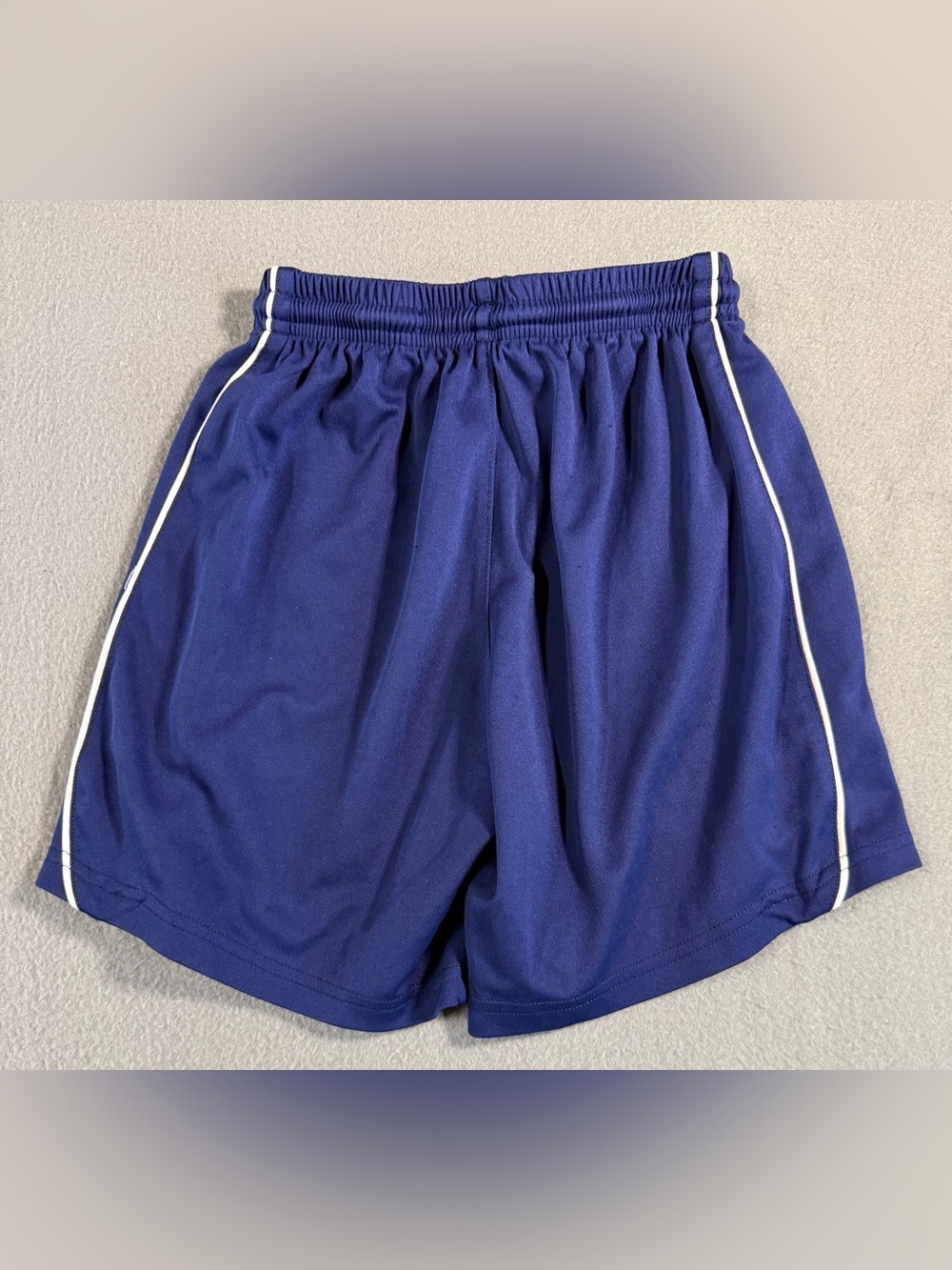 bcg Navy Athletic Shorts with White Piping